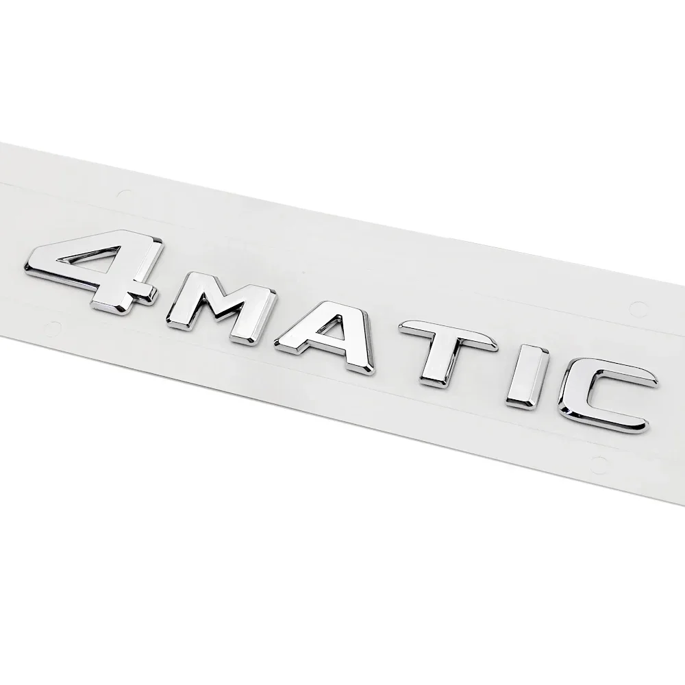 Автомобильный задний значок на крыло боковая наклейка с логотипом 4MATIC для Mercedes