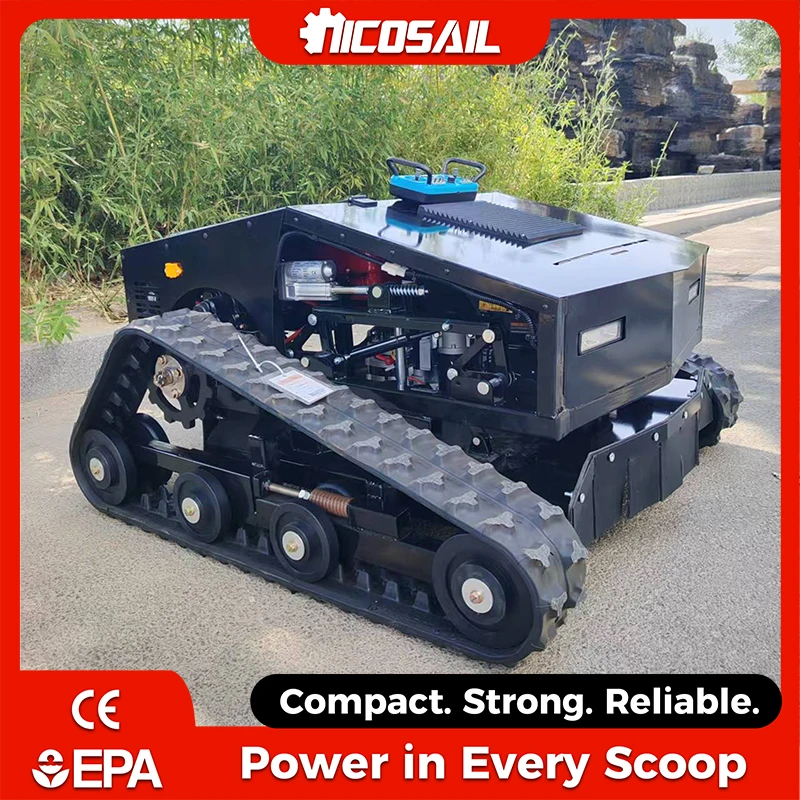 Фото Газонокосилка Nicosail 16HP/23HP HB800 RC для работы на любой местности, для садов и террас ЕС №5
