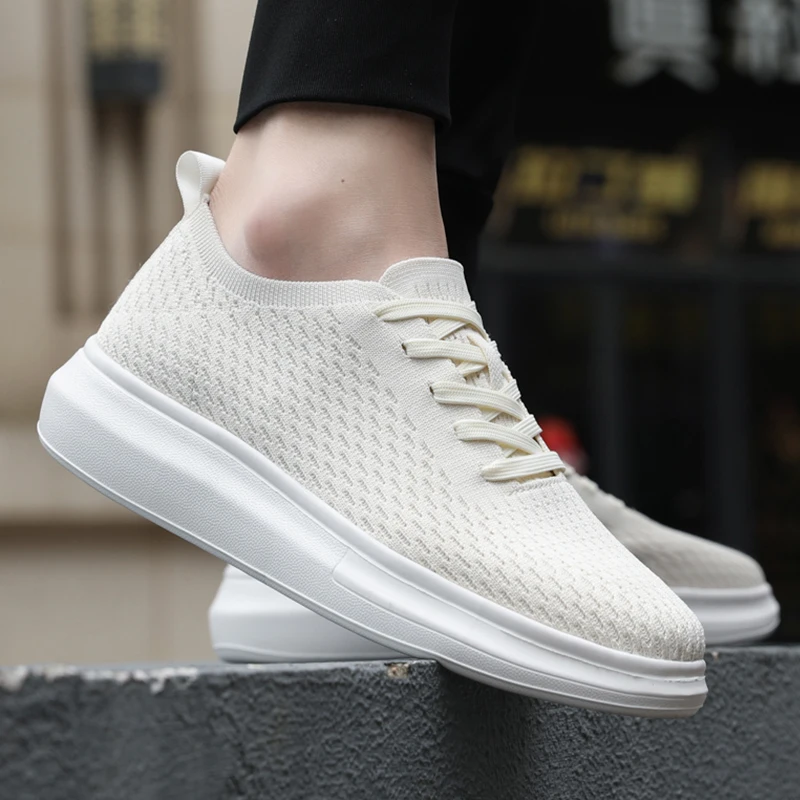Platform Women Casual Sneakers Lightweight Female Tennis Breathable Non-Slip Women's Flats Outdoor Soft Vulcanized Shoes 2023