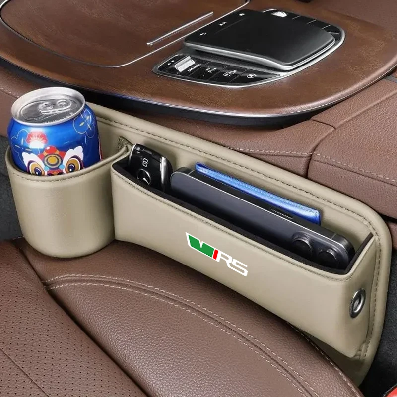 Органайзер для автомобильного сиденья кожаный боковой карман хранения с
