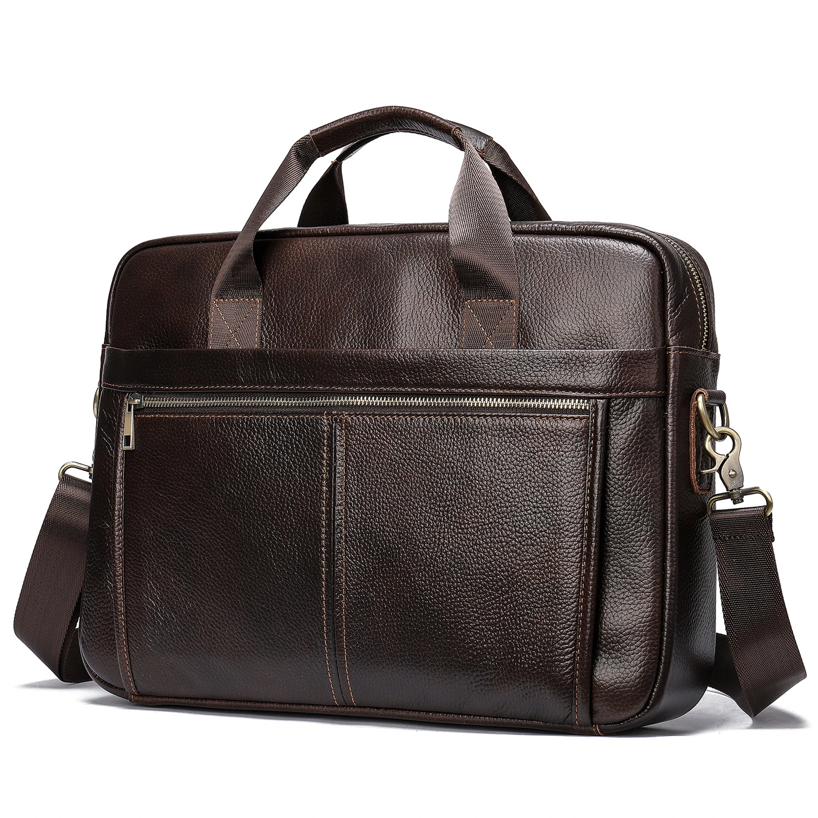 Men's Bags Luxury High Quality Messenger Bags Business Handbags Laptop Bags Men's Leather Briefcases Shoulder Retro Document Bag