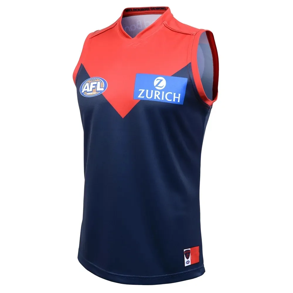 2022 Мельбурн демоны AFL HOME GUERNSEY-Мужские Размеры: S-3XL (печать имени под заказ) Высшее