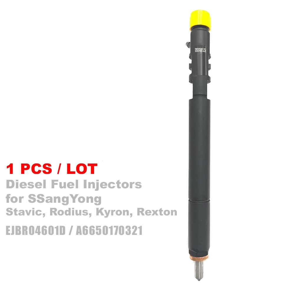 

For Delphi CRDI-Crude Oil Fuel Injector Nozzle EJBR04601D / A6650170321 for SsangYong Kyron Rexton Rodius Stavic 2.7 Xdi