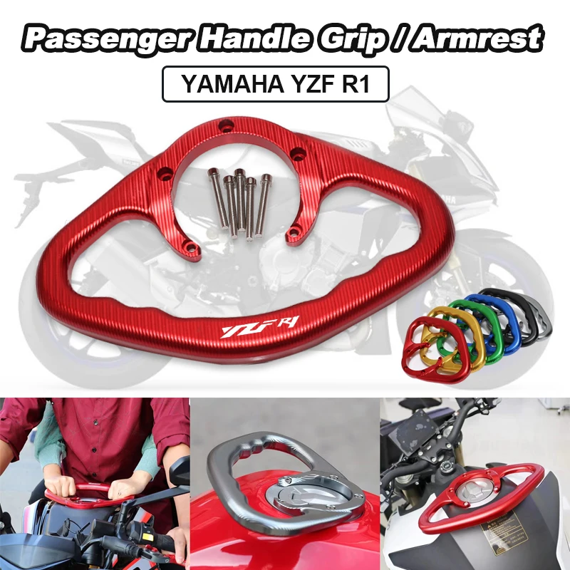 

Motorcycle Passenger Handle Grip Bar CNC Armrest Grab Holder for YAMAHA YZF R1