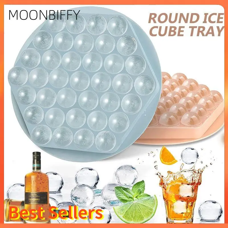 

37 Lattice Ice Cube Homemade Ice Hockey Mold Ice Box 3D Round Balls Ice Molds Home Bar Party Ice DIY Moulds For Cold Drink Tools