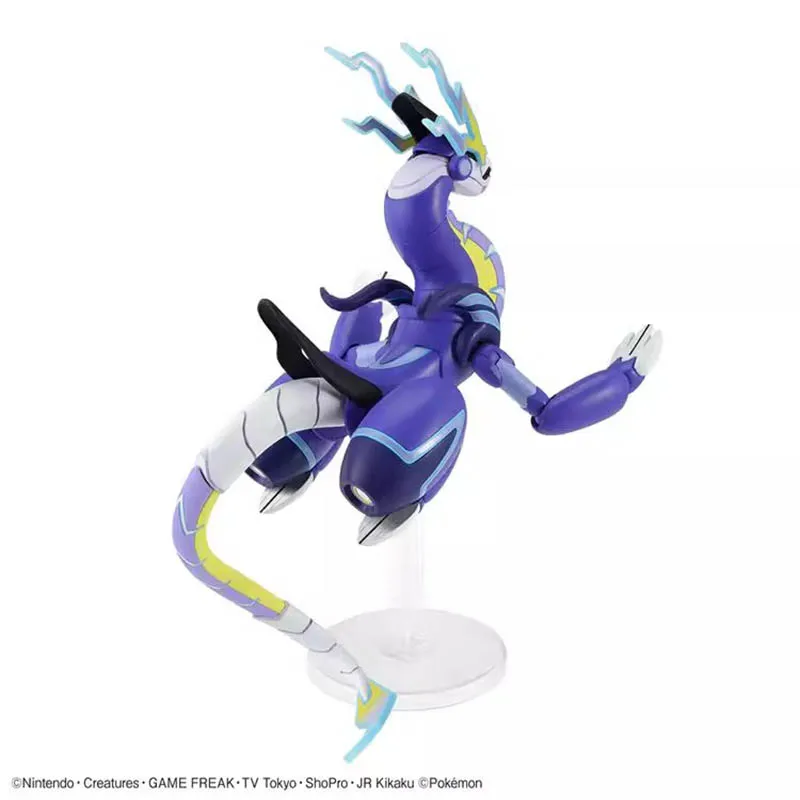 Фото В наличии: Коллекционная модель-конструктор Bandai Pokemon Evolution 59 Miraidon, аниме-фигурка, игрушка для мужчин, подарок на день рождения №5
