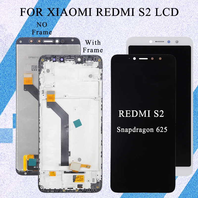 

5.99 Inch For Xiaomi Redmi S2 Lcd Touch Screen Digitizer Assembly For Redmi Y2 Display With Frame