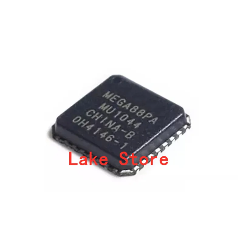 10 unids/lote ATMEGA88PA-MU ATMEGA88PA ATMEGA88 MEGA88PA QFN ATMEGA88A-MU ATMEGA88-20MU