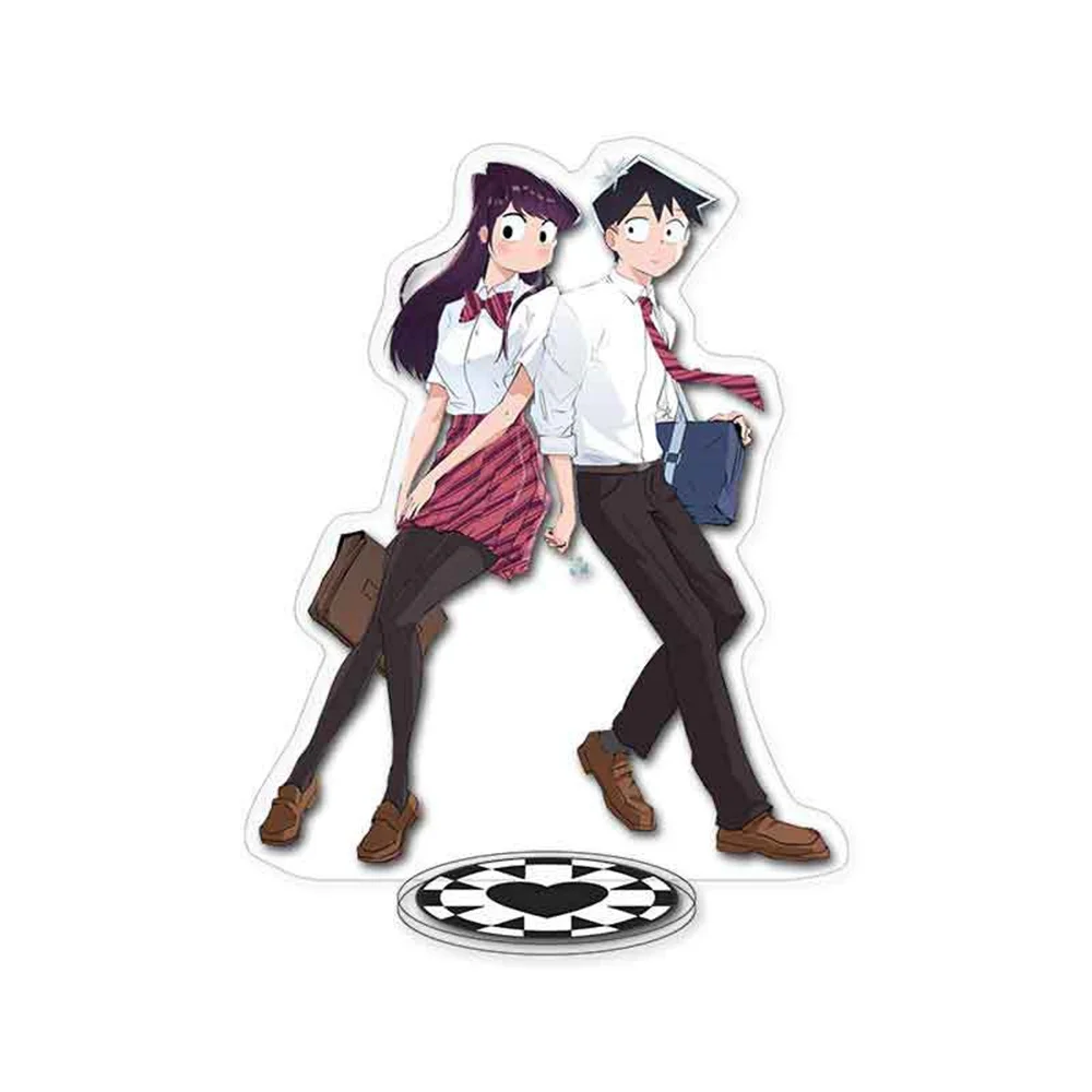 15 см аниме Komi-san wa Komyushou Desu акриловые очаровательные персонажи орнамент