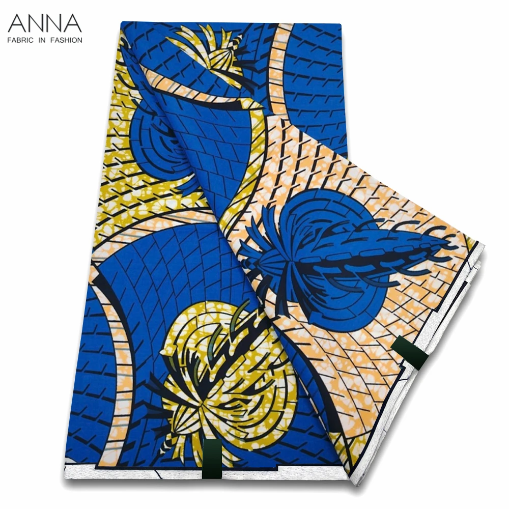 Африканская восковая ткань супер 100% оригинальная анкарская блочный принт батик