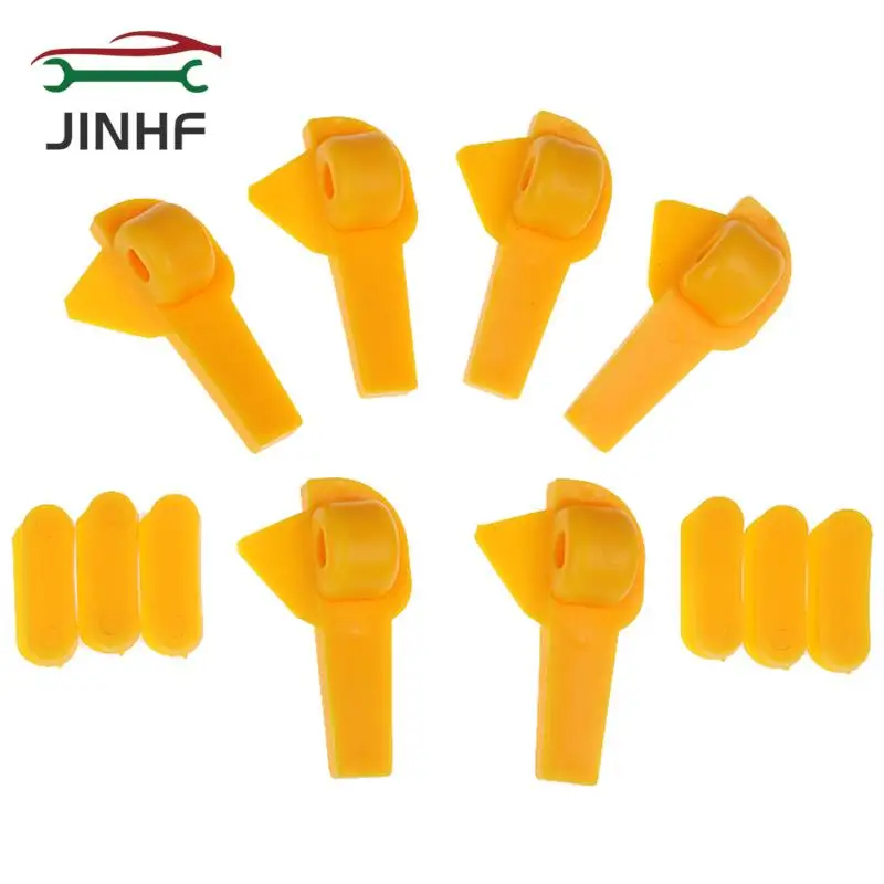 

Hot sale 1set Auto Car Tyre Changer Part Nylon Mount Demount Duck Head Insert Rim Cover Protector Car Tyre Repair Tools Kit
