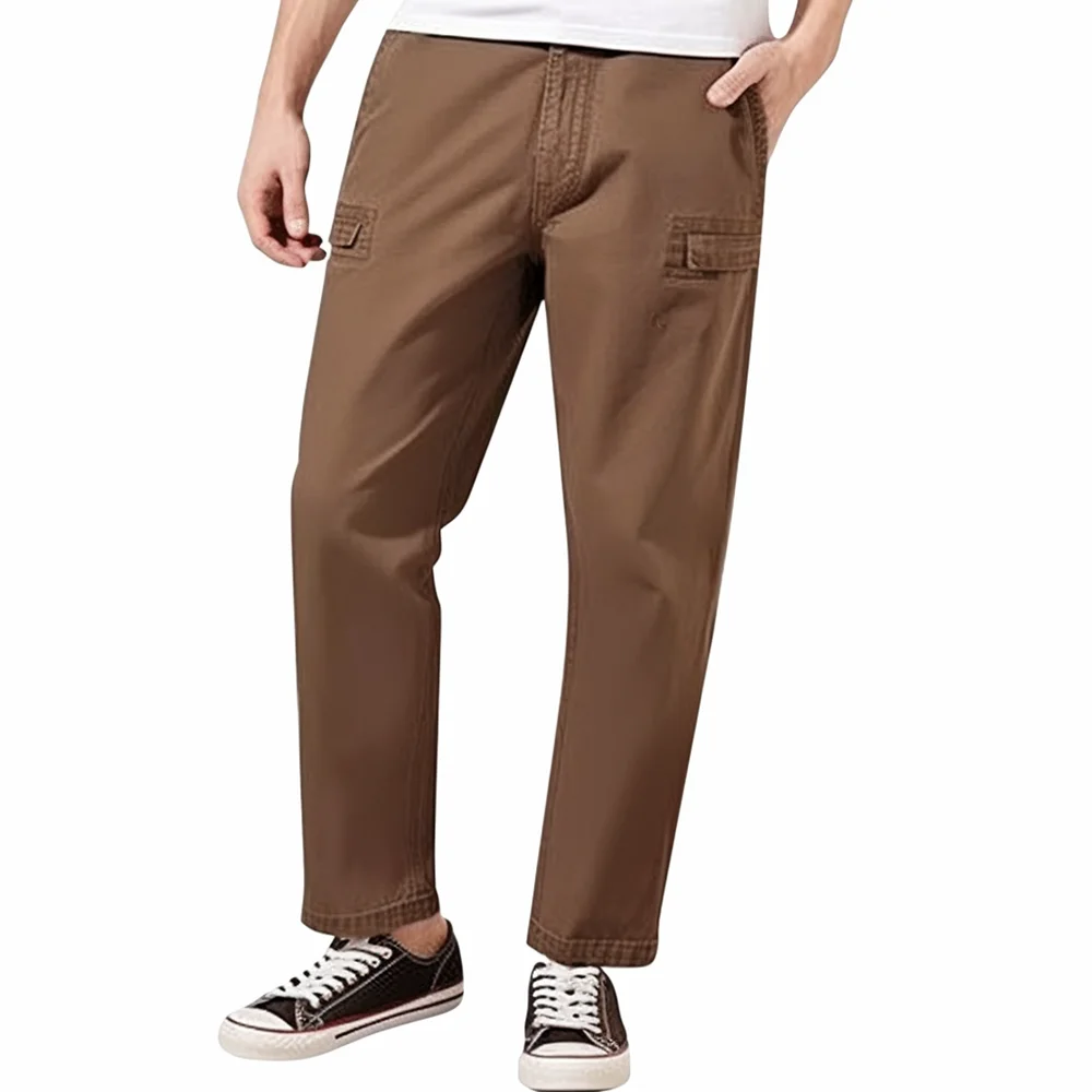 

Men's Vintage Polished Cotton Pants