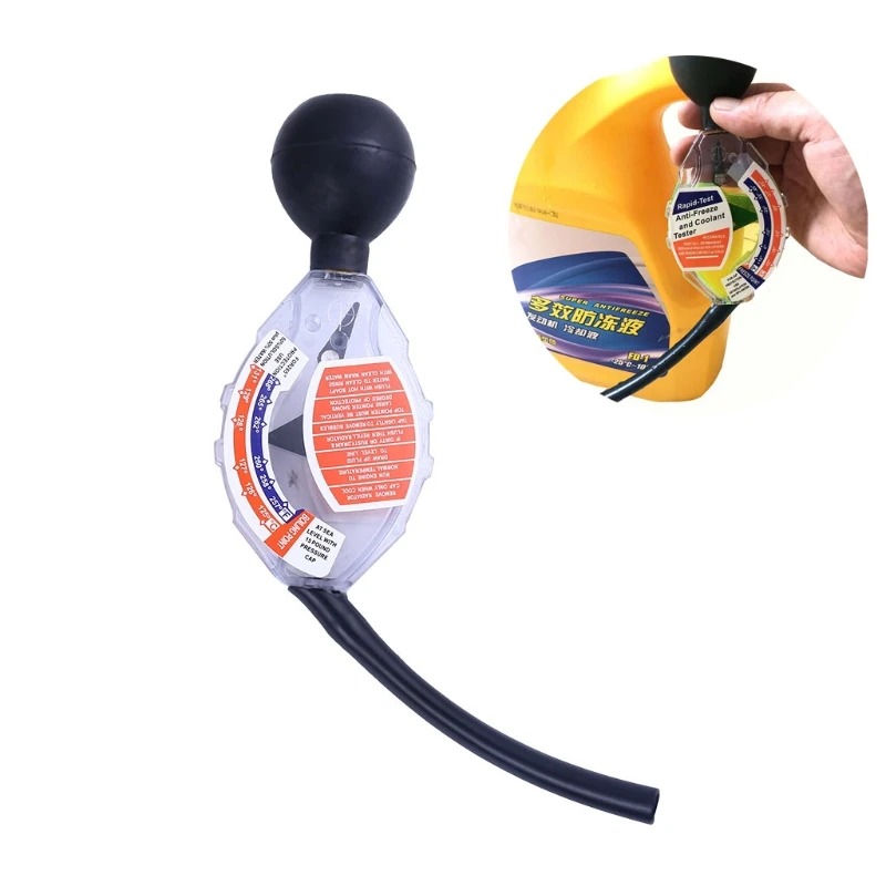 

N0HB Coolant Tester Accessory Automotive Anti-freeze Coolant Hydrometer Tester