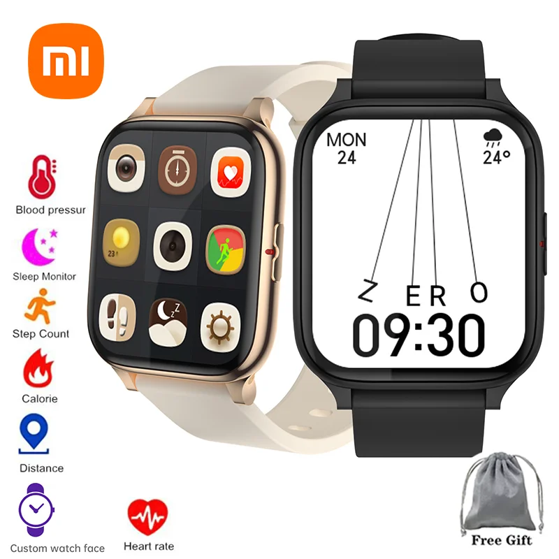 

2022 New Xiaomi Mijia Smart Watch Women Full Touch Screen Sport Fitness Watch IP67 Waterproof For Android Ios Smartwatch Men