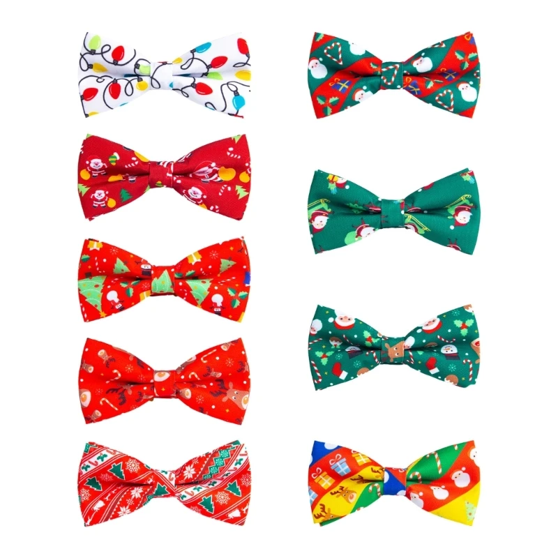 

Women Bowknot Ties Knot Free Neck Tie for Uniform Necktie Suits Sweet Simple Lazy Person Student Boys Christmas Tie