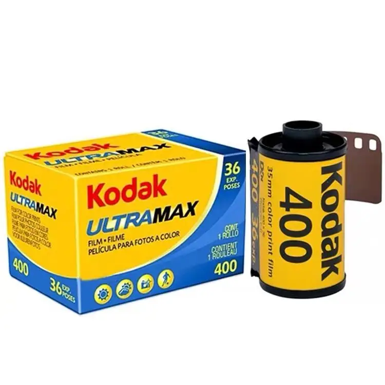 Цветная пленка KODAK-UltraMax 400-цветная для печати 36 экспозиций в рулоне подходит