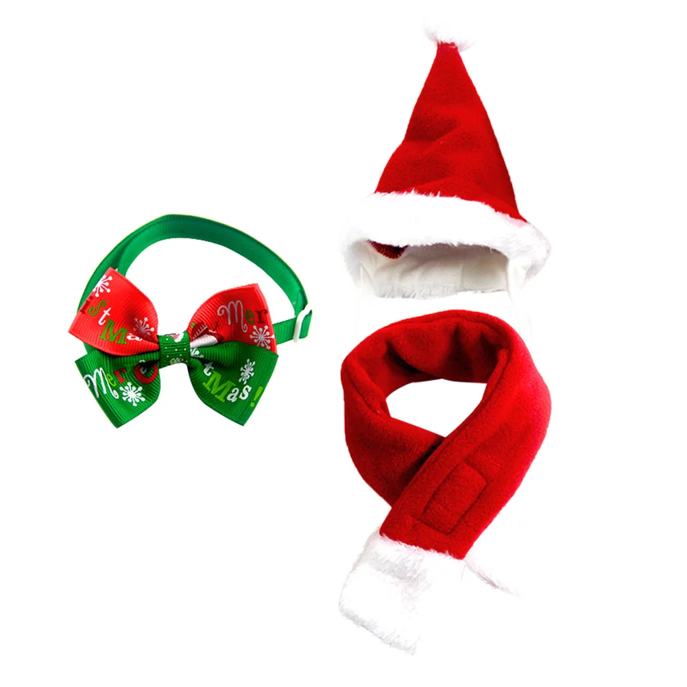 

1 Set of Suit Portative Colorful Costume for Kitten Dogs Christmas Cats