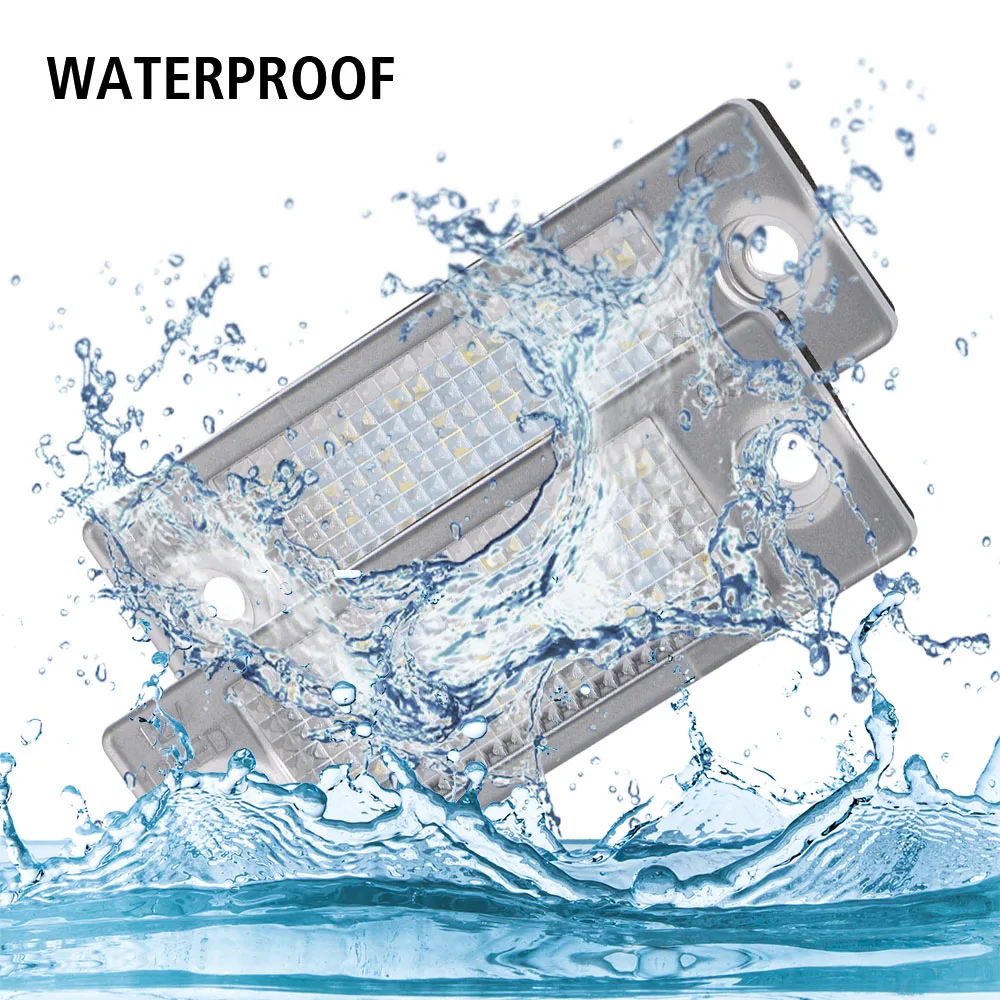 Светодиодные Фонари Номерного Знака Комплект Из 2 Предметов Со Встроенным