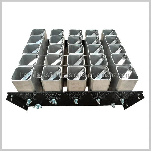 

2" inch 25 shots upgraded Aluminium fireworks shells mortar racks