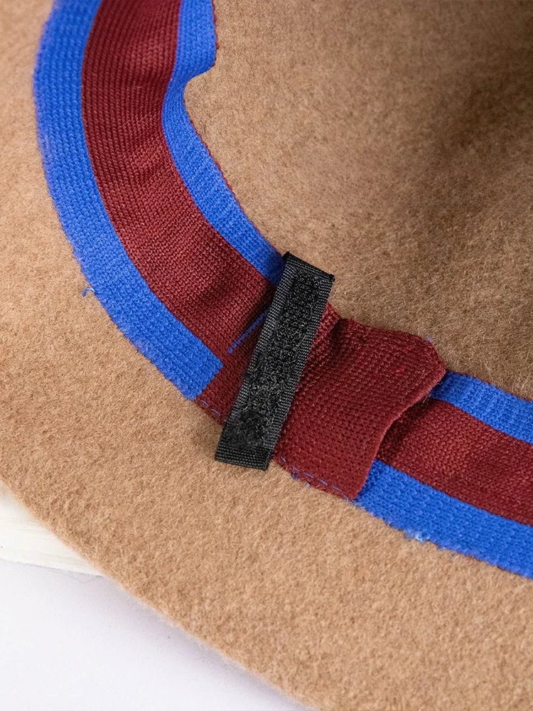 Элегантная коллекция Yingmei флисовый фланелевой зимний цилиндр из 100% мериноса