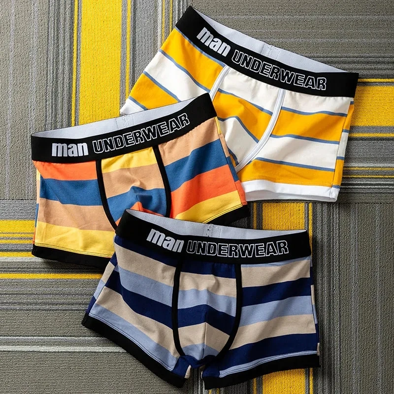 Men's Panties Boxers For Men Set Breathable Men's Briefs Men's Shorts Cotton Soft Underwear Men Set Comfortable Men Underpants