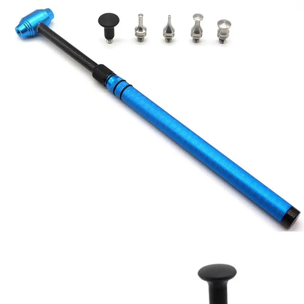 

1 Set Car Dent Repair Tools Multi-head Leveling Hammer Automatic Adjustment Telescopic Rod Pit Remover Tool Dent Repair Parts