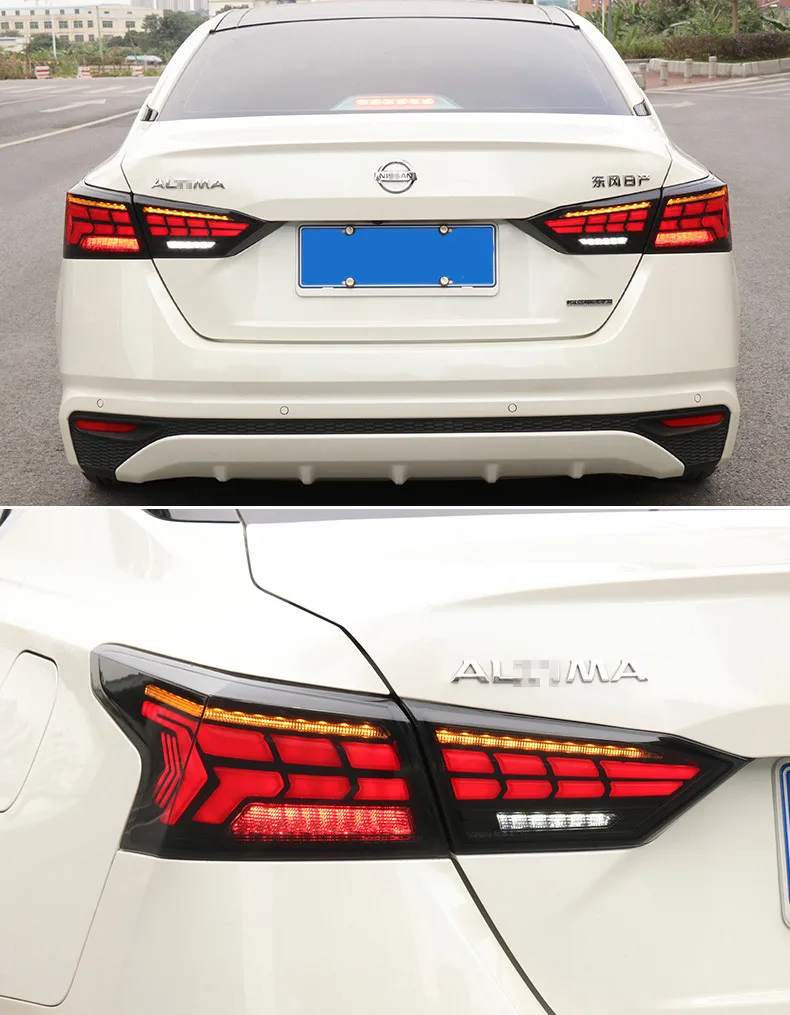 Автомобильный светодиодный задний фонарь для Nissan Altima Teana 2019 2020 2021 ходовой тормоз