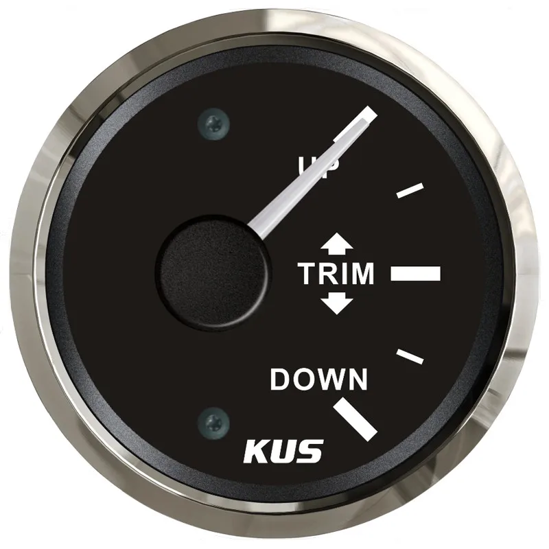 KUS Автомобильные датчики входного сигнала 0-190 Ом 52 мм белые измерители отделки