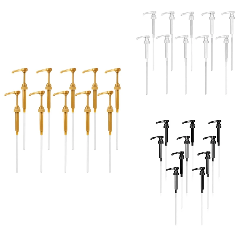 

10PCS Coffee Milk Tea Dispenser Syrup Pump Liquid Dispenser For Syrup Dispenser Pump Kitchen Tools