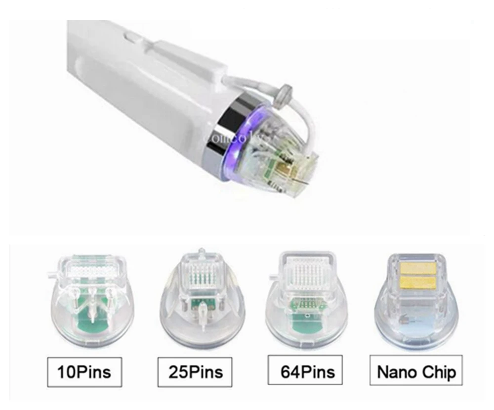 

Одноразовый картридж с микроиглой RF, картридж с радиочастотной микроиглой для татуировок и красоты, радиочастотная микроигла с 10 иглами, 25 иглами, 64 иглами, нанодетали, наконечники