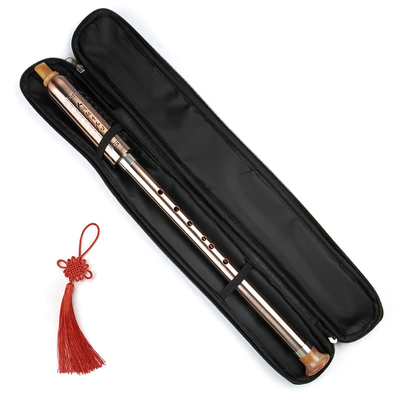 

G/F Key Flute Bawu Resin Chinese Traditional Vertical Flauta Handmade Musical Instrument for Beginners and Music Lovers