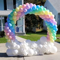 new round balloon arch kit holder bow of balloon circle wreath balloon stand wedding birthday party decor baby shower background
