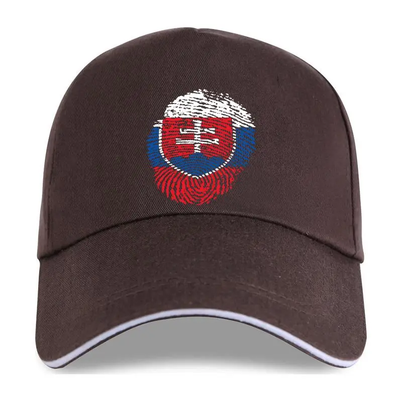 

2022 Кепка, Черная бейсбольная кепка с флагом Словакии, полосатая Кепка с отпечатком пальца
