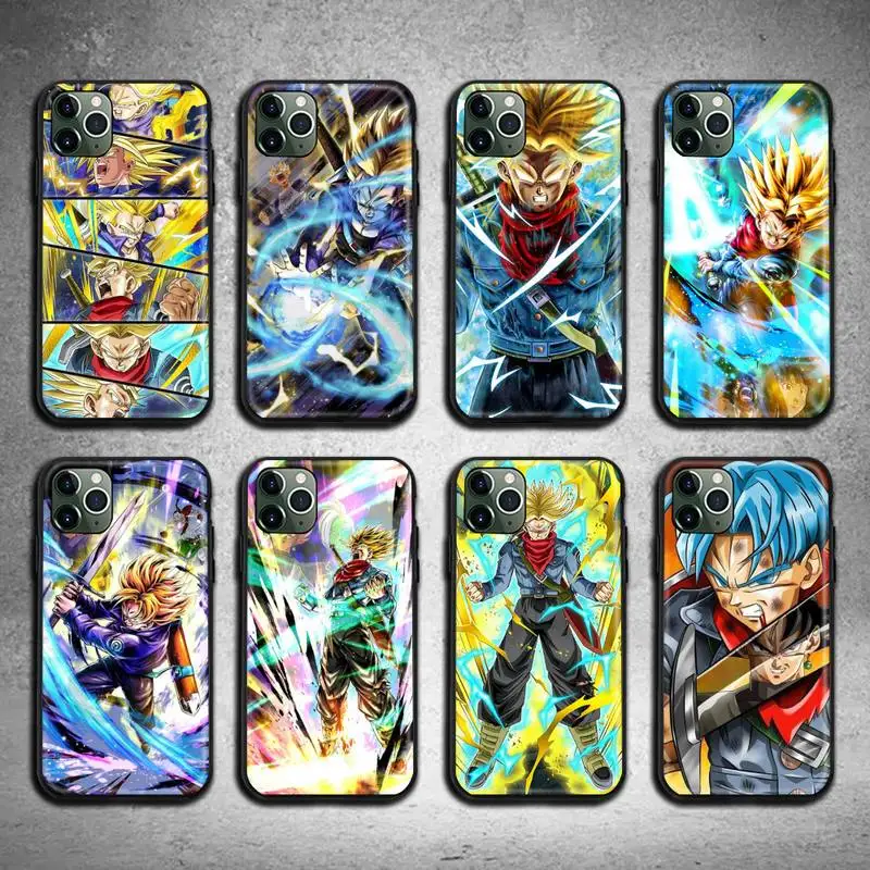 

Dragon Ball Trunks Phone Case For iphone 13 12 11 Pro Max Mini XS Max 8 7 6 6S Plus X 5S SE 2020 XR cover