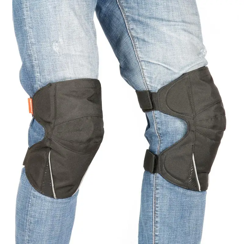 

Motorcycle Knee Pads Adjustable Motocross Knee Protection Armor Mountain Bike Dirt Bike Knee Pads For Men Protective Gear 1 Pair