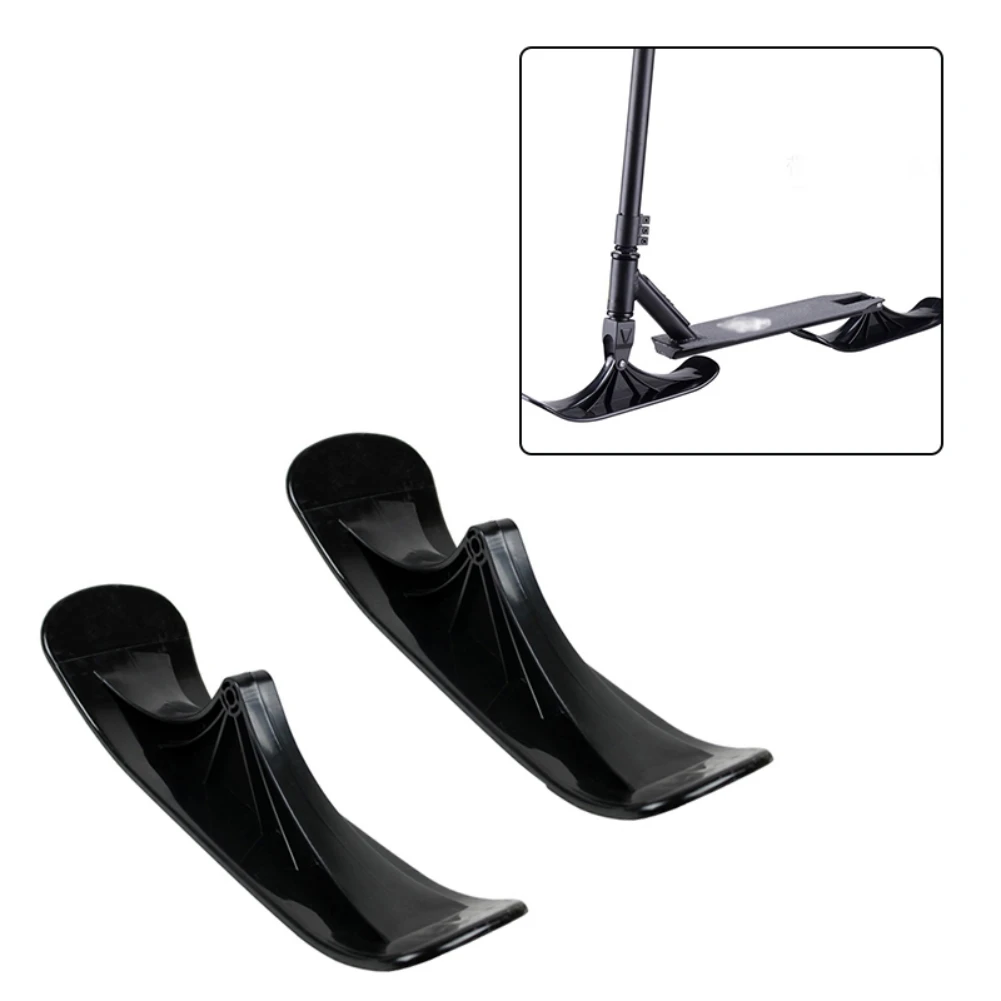 

2pcs Snow Scooter Ski Kids Skate Board Sled Scooter Cycling Universal Sled Skiing Board Riding Scooter Replacement Parts