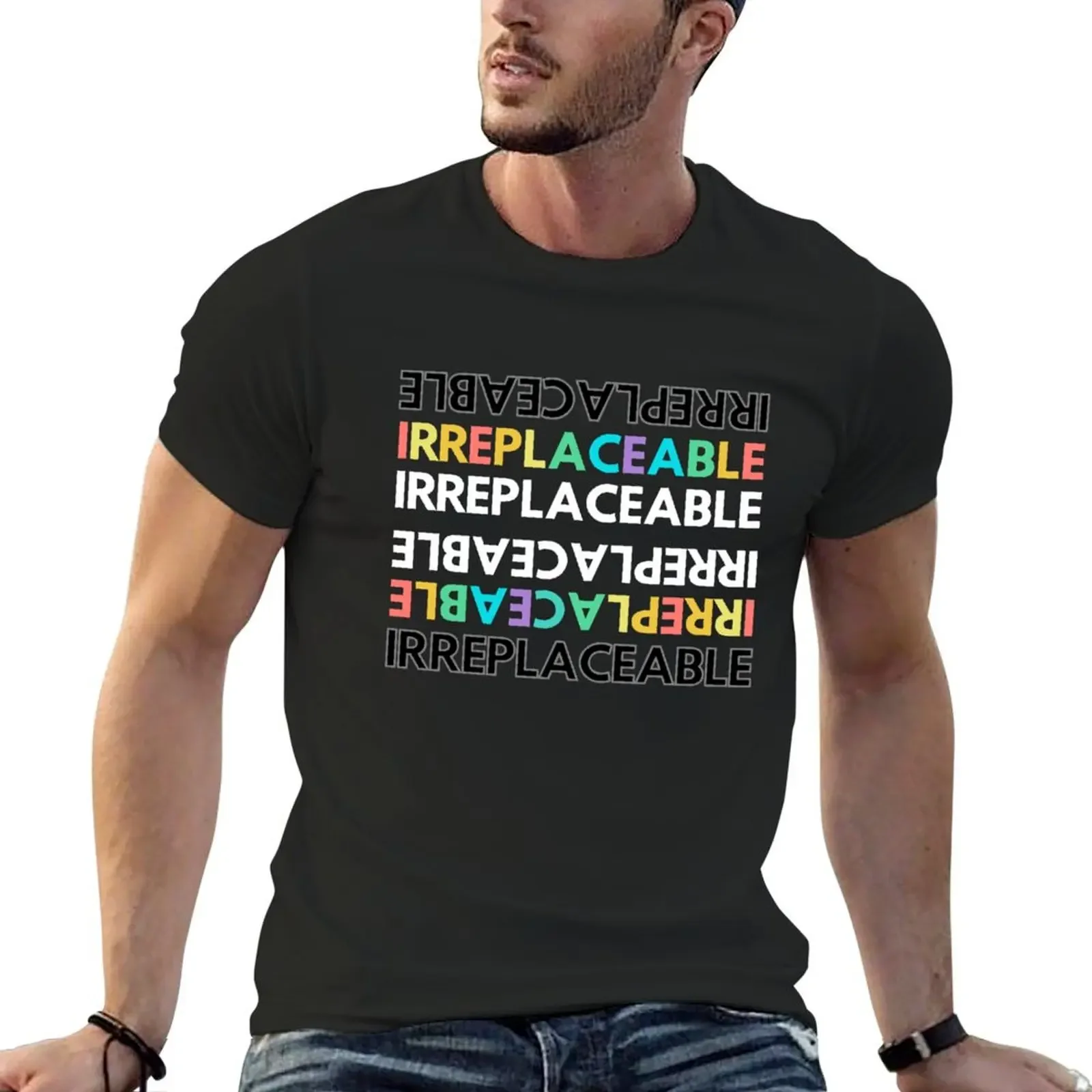 Футболка IRREPLACEABLE роскошная футболка для мальчика набор футболок мужчин
