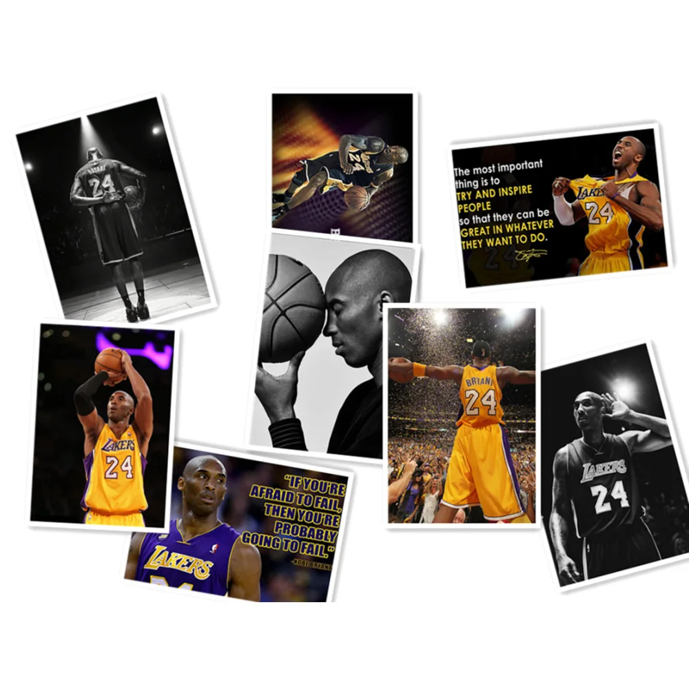 

Sports posters 8 football basketball star Anthony Maradona Bryant