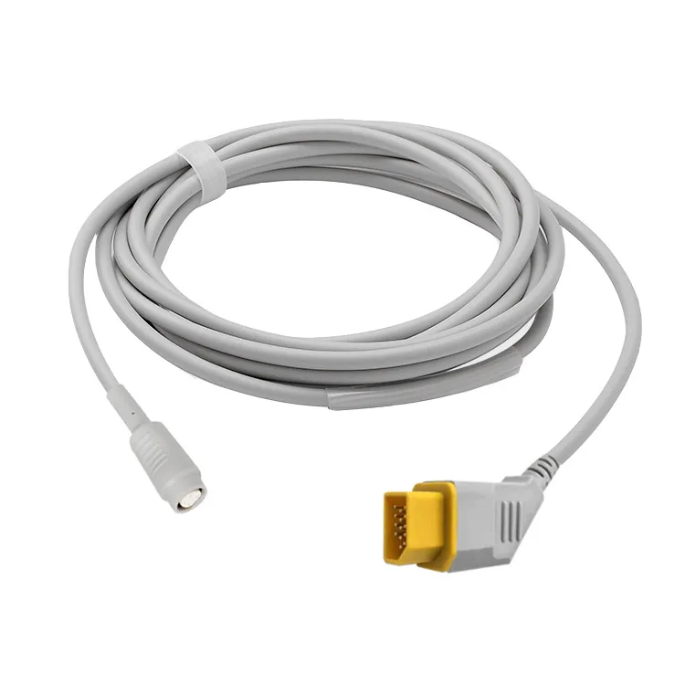 

Free Shipping Compatible for NIHON KONDER 12PIN ROUND 4PIN transducer adpter TPU cable