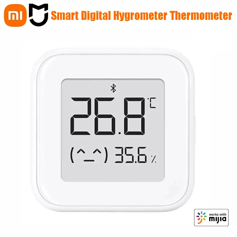 

Xiaomi Mijia Bluetooth Thermometer 2 Wireless Smart Electric Digital Hygrometer Thermometer Humidity Sensor Work W/Mihome App