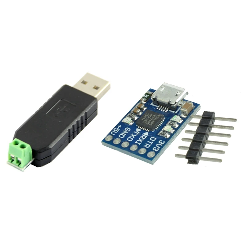 

USB к RS485 485 преобразователь адаптер и Micro-USB к UART TTL Модуль 6-контактный последовательный конвертер CP2102 STC
