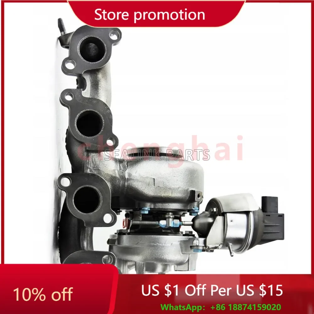 Турбокомпрессор BV43 53039880205 53039880139 турбо дизельный двигатель для Audi A3 Volkswagen Passat 2.0L