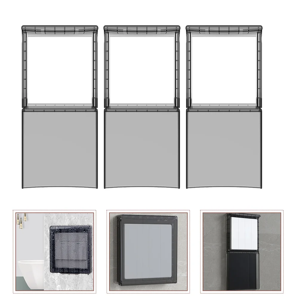 

Switch Light Cover Wall Safety Guard Plate Home Shield Power Lock Protectors Household Receptacle Outlet Safe Covers Stickers