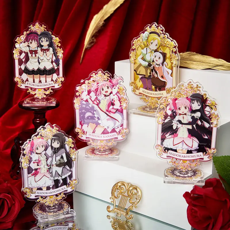 В наличии натуральная Puella Magi Madoka Magica двухместная акриловая стоячая доска украшение для рабочего стола Kaname Madoka Akemi Homura (art.: 3920d4757bebf) - 3920d4757bebf