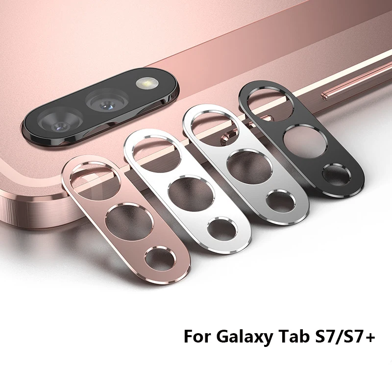 

Для Samsung Galaxy Tab S7 Plus S7 + tab s7 plus S7Plus, алюминиевая металлическая крышка для объектива камеры, защита экрана, чехол для объектива