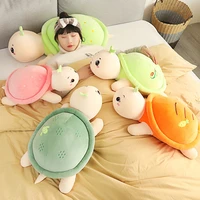 new lovely tortoise plush toy kawaii dolls stuffed soft animal colorful sea turtle pillow birthday gifts for children girl
