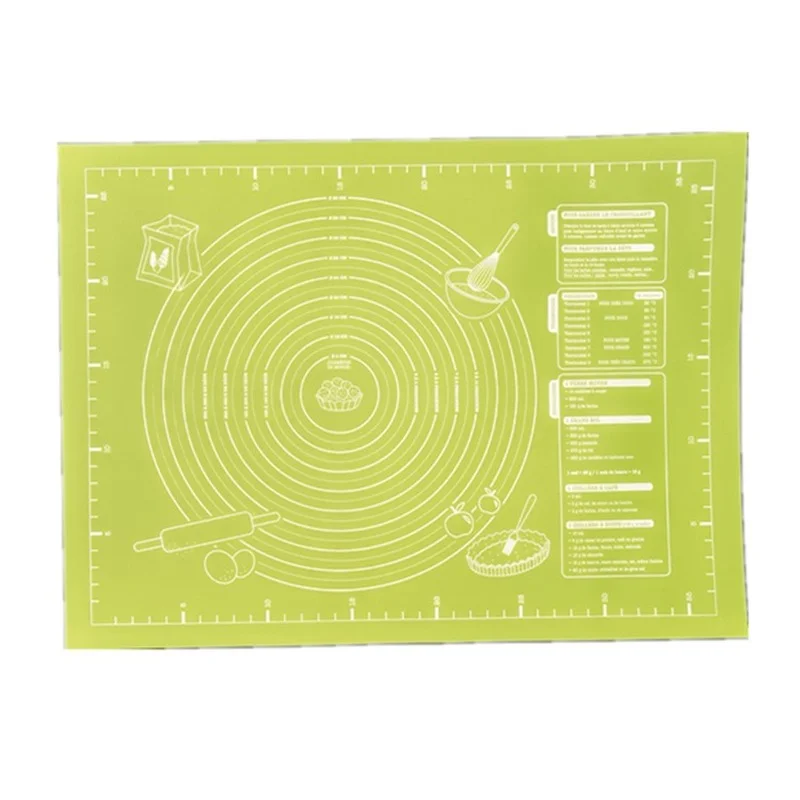 

Large Silicone Mat Kitchen Kneading Dough Baking Mat Cooking Cake Pastry Non-stick Rolling Dough Pads Tools Sheet Accessories