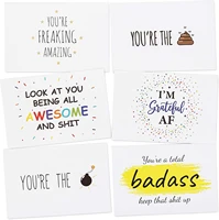 10pcs funny thank you inspirational encouragement cards for students teachers employees friends family use congratulations cards