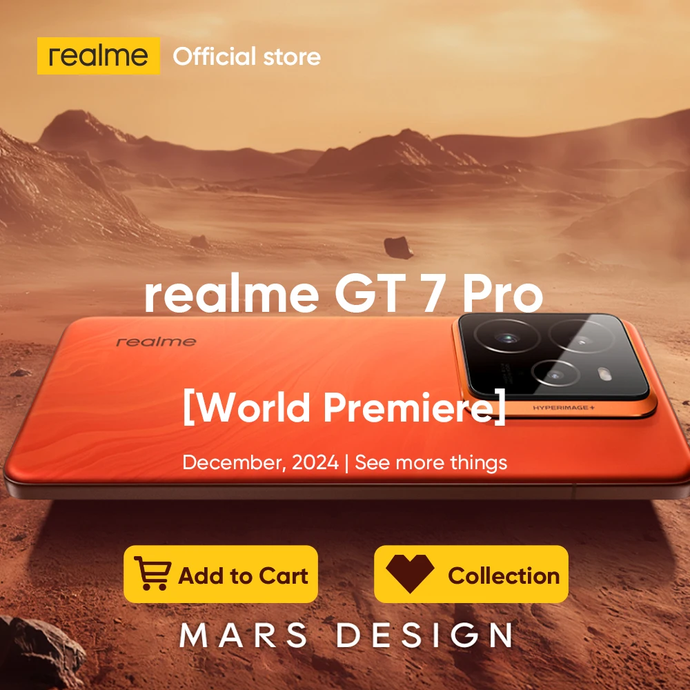 [Мировая премьера] Realme GT 7 Pro – совершенно! - Топовые товары на Великой Китайской распродаже