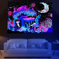 95x73cm nordic wall blanket tapestry psychedelic hanging fabric background wall covering home decoration bedroom wall hanging